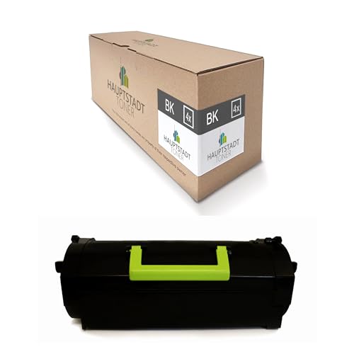 4X Hauptstadttoner Toner kompatibel mit kompatibel kompatibel mit Lexmark MX 710 711 810 811 812 dhe de dfe dxme dxpe dpe dxfe dme ersetzt 0062D2H00 von HAUPTSTADT TONER