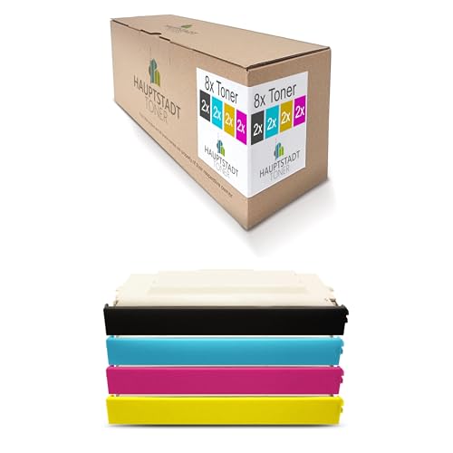 8X Hauptstadttoner Toner kompatibel mit kompatibel kompatibel mit Lexmark C 510 N DTN ersetzt Cartridges Patronen von HAUPTSTADT TONER