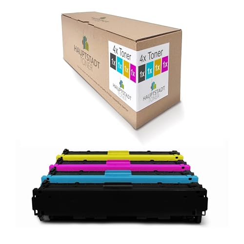 H.T. Toner 4X kompatibel für Canon LBP7110cw ersetzt 731 6269B002-6272B002 von HAUPTSTADT TONER
