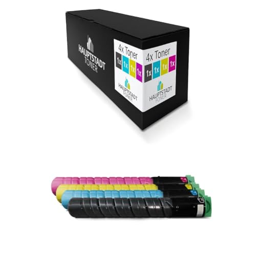 HAUPTSTADT TONER DarkSerie Toner 4X kompatibel für Ricoh Aficio MPC2051 MPC2551 ersetzt 842061-842064 TYPE-MPC2551 Set HAUPTSTADT TONER DarkSerie Toner 4X kompatibel für Ricoh Aficio MPC2051 MPC2551 ersetzt 842061-842064 TYPE-MPC2551 Set von HAUPTSTADT TONER