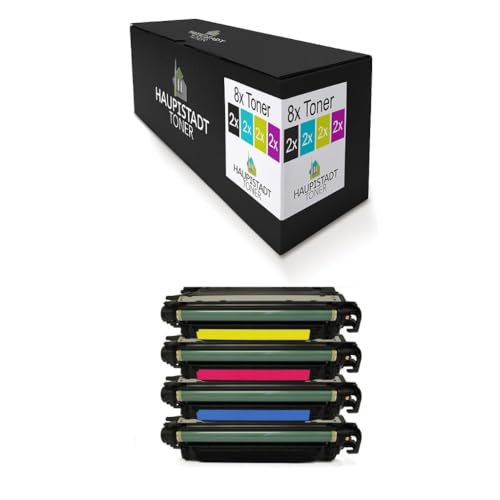 HAUPTSTADT TONER DarkSerie Toner 8X kompatibel für HP Color Laserjet M552 M553 M577 ersetzt CF360X-63X 508X HAUPTSTADT TONER DarkSerie Toner 8X kompatibel für HP Color Laserjet M552 M553 M577 ersetzt CF360X-63X 508X von HAUPTSTADT TONER