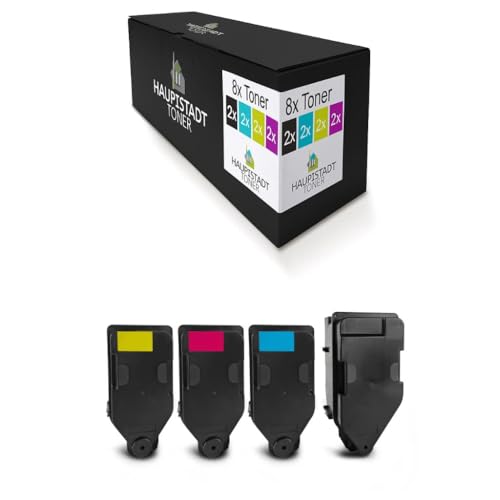 HAUPTSTADT TONER DarkSerie Toner im Set 8X kompatibel für Konica Minolta Bizhub C3320i ersetzt TNP-80 CMYK HAUPTSTADT TONER DarkSerie Toner im Set 8X kompatibel für Konica Minolta Bizhub C3320i ersetzt TNP-80 CMYK von HAUPTSTADT TONER