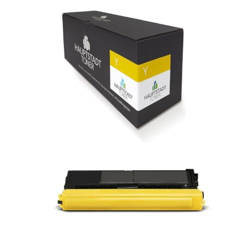 HAUPTSTADT TONER DarkSerie Toner kompatibel für Brother DCP-9270CDN ersetzt TN-328Y TN328Y Gelb Yellow von HAUPTSTADT TONER