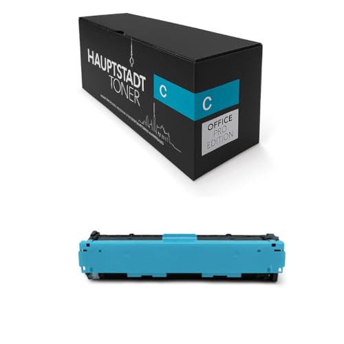 HAUPTSTADT TONER DarkSerie Toner kompatibel für HP Laserjet Pro CP1521 CP1522 CP1523 CP1525 CP1526 CP1527 CP1528 ersetzt CE321A 128A von HAUPTSTADT TONER