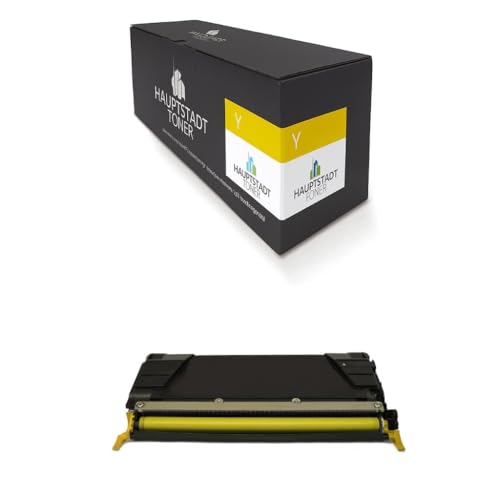 HAUPTSTADT TONER DarkSerie Toner kompatibel für Lexmark CS736dn ersetzt 0C736H1YG Gelb Yellow Cartridge Druckerpatrone HAUPTSTADT TONER DarkSerie Toner kompatibel für Lexmark CS736dn ersetzt 0C736H1YG Gelb Yellow Cartridge Druckerpatrone von HAUPTSTADT TONER