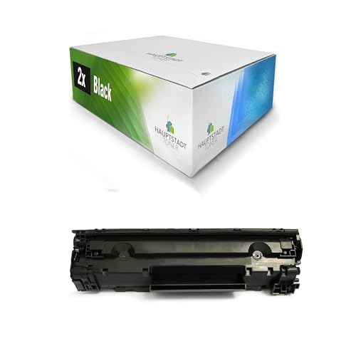 HAUPTSTADT TONER GreenSerie Toner 2X kompatibel für Canon MF4410 MF4430 MF4450 MF4550 MF4570 MF4580 MF4730 MF4750 MF4770 MF4780 MF4820 MF4870 MF4880 MF4890 ersetzt 3500B002 728 von HAUPTSTADT TONER