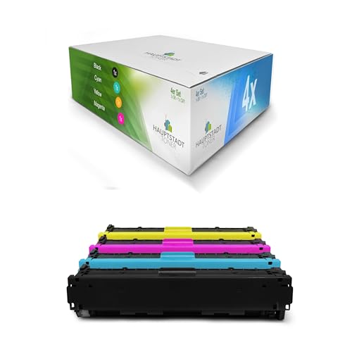 HAUPTSTADT TONER GreenSerie Toner 4X kompatibel für HP Laserjet Pro 200 Color M251 M276 ersetzt CF210X-13A 131X 131A HAUPTSTADT TONER GreenSerie Toner 4X kompatibel für HP Laserjet Pro 200 Color M251 M276 ersetzt CF210X-13A 131X 131A von HAUPTSTADT TONER