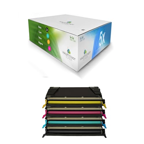 HAUPTSTADT TONER GreenSerie Toner 5X kompatibel für Lexmark CS736dn ersetzt 0C736H1 Black Cyan Magenta Yellow HAUPTSTADT TONER GreenSerie Toner 5X kompatibel für Lexmark CS736dn ersetzt 0C736H1 Black Cyan Magenta Yellow von HAUPTSTADT TONER
