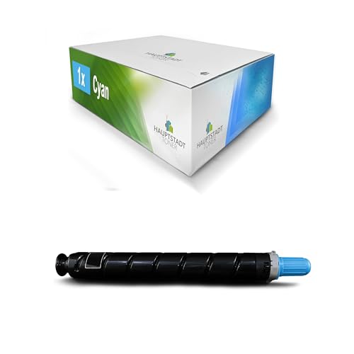HAUPTSTADT TONER GreenSerie Toner kompatibel für Canon Imagerunner Advance C2020 C2025 C2030 C2220 C2225 C2230 ersetzt C-EXV34C 3783B002 Cyan von HAUPTSTADT TONER