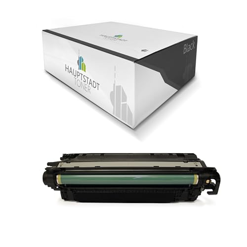 HAUPTSTADT TONER Schwarz Toner kompatibel für HP Color Laserjet Enterprise Flow MFP M681 ersetzt CF471X 657X von HAUPTSTADT TONER