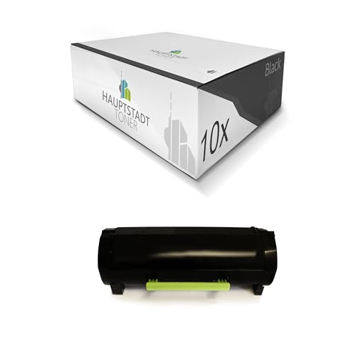 HAUPTSTADT TONER Toner 10x kompatibel für Lexmark MS310 MS315 MS410 MS510 MS610 ersetzt 0050F2H00 von HAUPTSTADT TONER