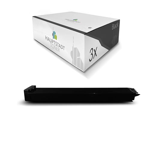 HAUPTSTADT TONER Toner 3X kompatibel für Sharp MX2301 MX2600 MX3100 ersetzt MX-31 GTBA MX31GTBA Black HAUPTSTADT TONER Toner 3X kompatibel für Sharp MX2301 MX2600 MX3100 ersetzt MX-31 GTBA MX31GTBA Black von HAUPTSTADT TONER