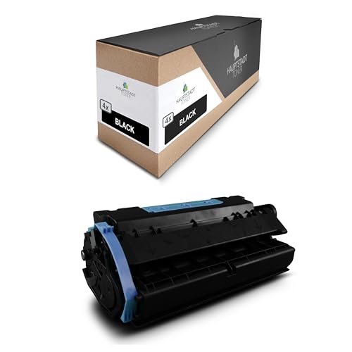 HAUPTSTADT TONER Toner 4X Premium kompatibel für Canon MF6530 MF6540 MF6550 MF6560 MF6580 ersetzt 0264B002 706 von HAUPTSTADT TONER