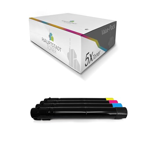 HAUPTSTADT TONER Toner 5X kompatibel für Lexmark X950 X952 X954 ersetzt X950X2 Set von HAUPTSTADT TONER
