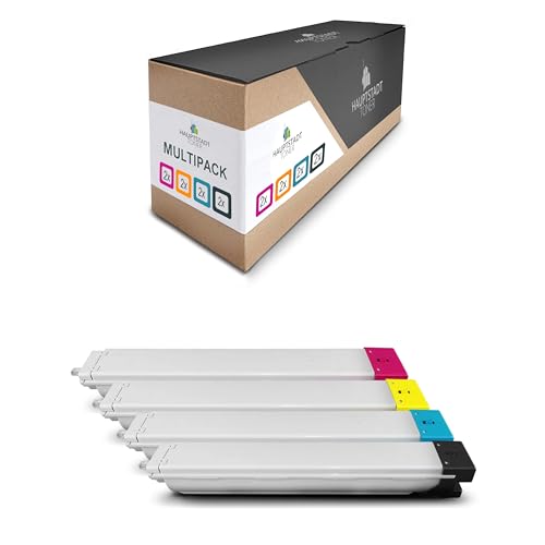 HAUPTSTADT TONER XXL Toner im Set 8X Premium kompatibel mit Samsung CLX-8640 CLX-8641 CLX-8642 CLX-8650 CLX-8651 CLX-8652 ersetzt CLT-Y659S CLT-M659S CLT-C659S CLT-K659S CMYK HAUPTSTADT TONER XXL Toner im Set 8X Premium kompatibel mit Samsung CLX-8640 CLX-8641 CLX-8642 CLX-8650 CLX-8651 CLX-8652 ersetzt CLT-Y659S CLT-M659S CLT-C659S CLT-K659S CMYK von HAUPTSTADT TONER