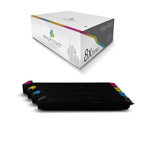 HAUPTSTADT TONER XXL Toner im Set 8X kompatibel für Sharp MX-4050 MX-4060 MX-4070 MX-5050 MX-5070 MX-6050 MX-6070 HAUPTSTADT TONER XXL Toner im Set 8X kompatibel für Sharp MX-4050 MX-4060 MX-4070 MX-5050 MX-5070 MX-6050 MX-6070 von HAUPTSTADT TONER