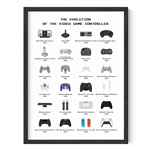 HAUS AND HUES Retro-Videospiel-Poster für Wände Videospiel-Wandkunst und Gamer-Poster-Dekor (12 "x 16", UNFRAMED) von HAUS AND HUES