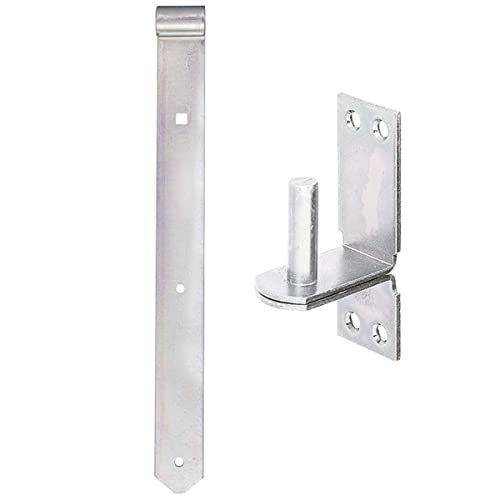 HAUS & DACH Ladenband Set, verzinkt inkl. Kloben, Ladenbandlänge: 1000 mm, Durchmesser Kloben: 20 mm Weit HAUS & DACH Ladenband Set, verzinkt inkl. Kloben, Ladenbandlänge: 1000 mm, Durchmesser Kloben: 20 mm Weit von HAUS & DACH