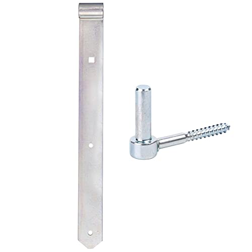 HAUS & DACH Ladenband Set, verzinkt inkl. Kloben, Ladenbandlänge: 800 mm, Durchmesser Kloben: 16 mm Einschraubkloben HAUS & DACH Ladenband Set, verzinkt inkl. Kloben, Ladenbandlänge: 800 mm, Durchmesser Kloben: 16 mm Einschraubkloben von HAUS & DACH