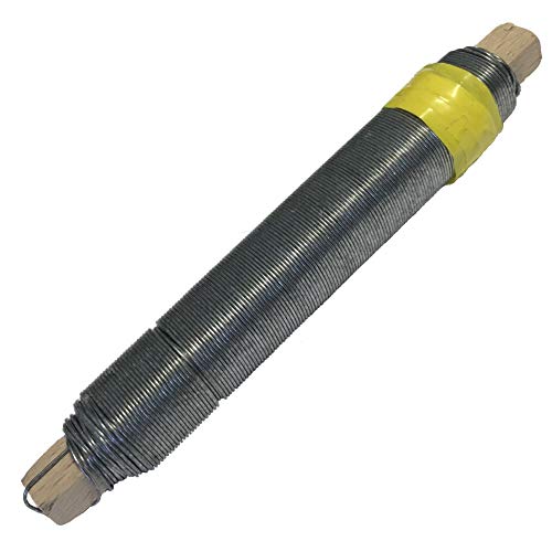 Haus & Dach Blumendraht, Befestigungsdraht, Bindedraht, Wickeldraht, Gartendraht, Verzinkt, 30 m / 0,7 mm von HAUS & DACH