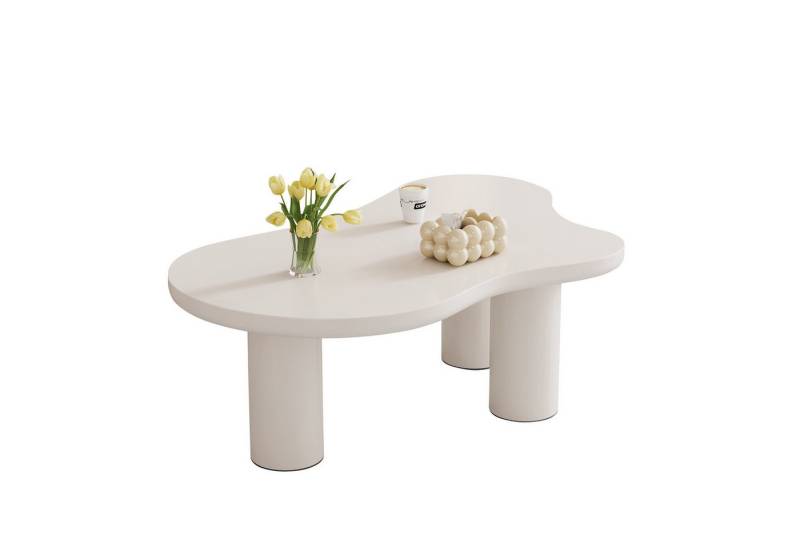 HAUSS SPLOE Couchtisch Unregelmäßiger Couchtisch in Wolkenform, MDF-Tischplatte und PVC-Beine (1-St) von HAUSS SPLOE