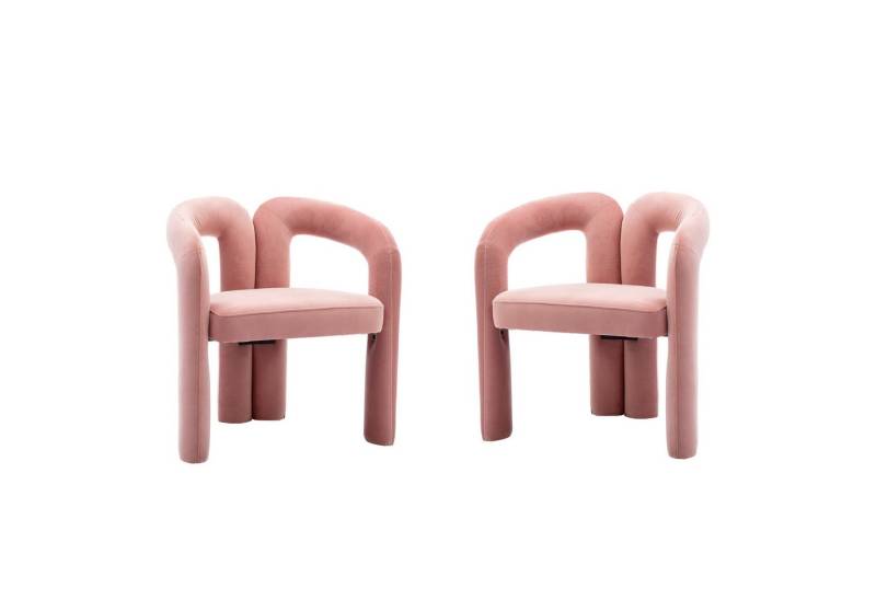 HAUSS SPLOE Drehstuhl Polsterstuhl Relaxsessel mit Protektoren, hochdichtem Schaumstoff von HAUSS SPLOE