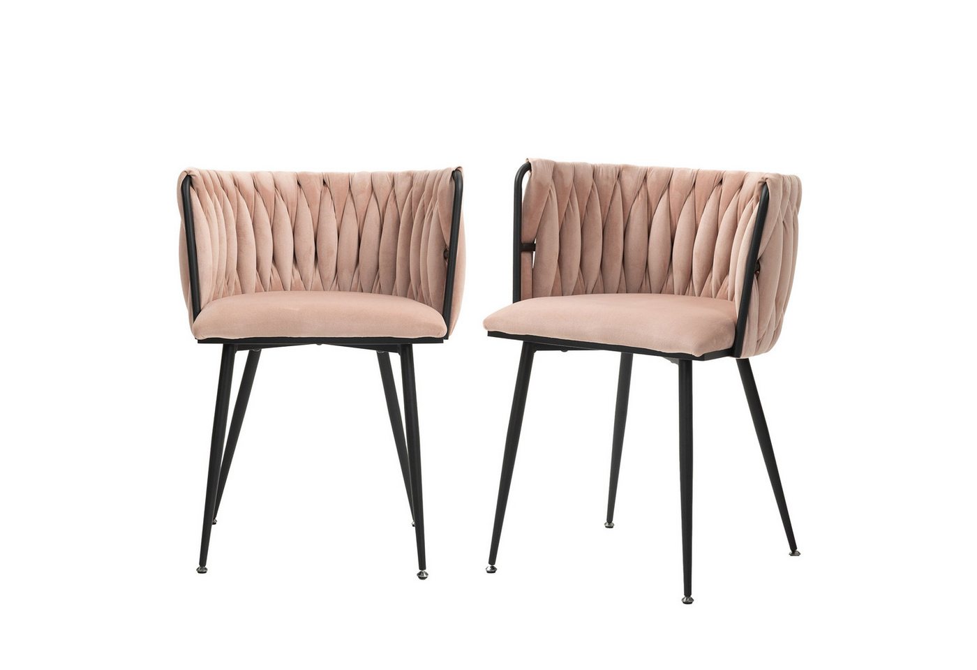 HAUSS SPOLE Esszimmerstuhl 2er-Set Relaxsessel Küchenstuhl mit Metallbeinen,weichen Kissen HAUSS SPOLE Esszimmerstuhl 2er-Set Relaxsessel Küchenstuhl mit Metallbeinen,weichen Kissen von HAUSS SPOLE