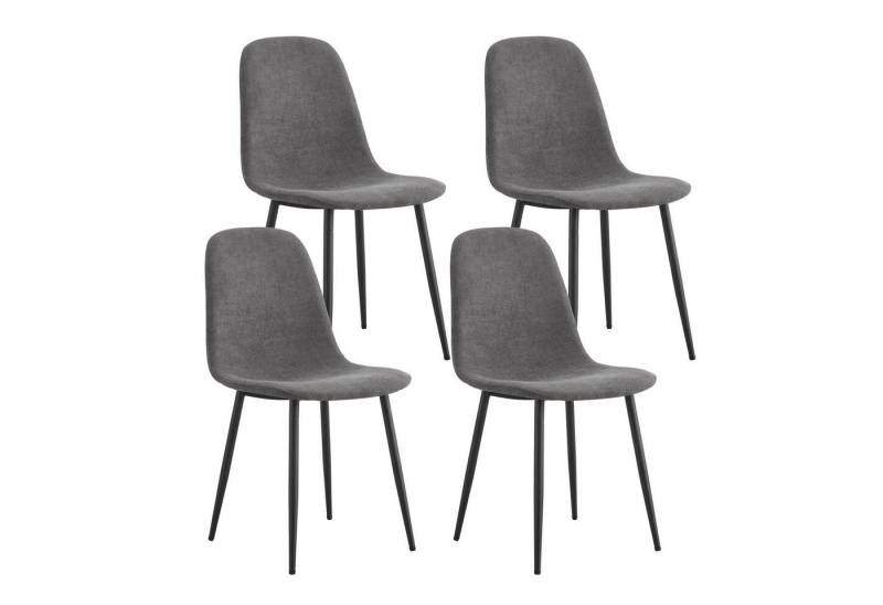 HAUSS SPOLE Esszimmerstuhl Esszimmerstuhl 4 St Küchenstuhl Wohnzimmerstuhl Bürostuhl (4 St) von HAUSS SPOLE