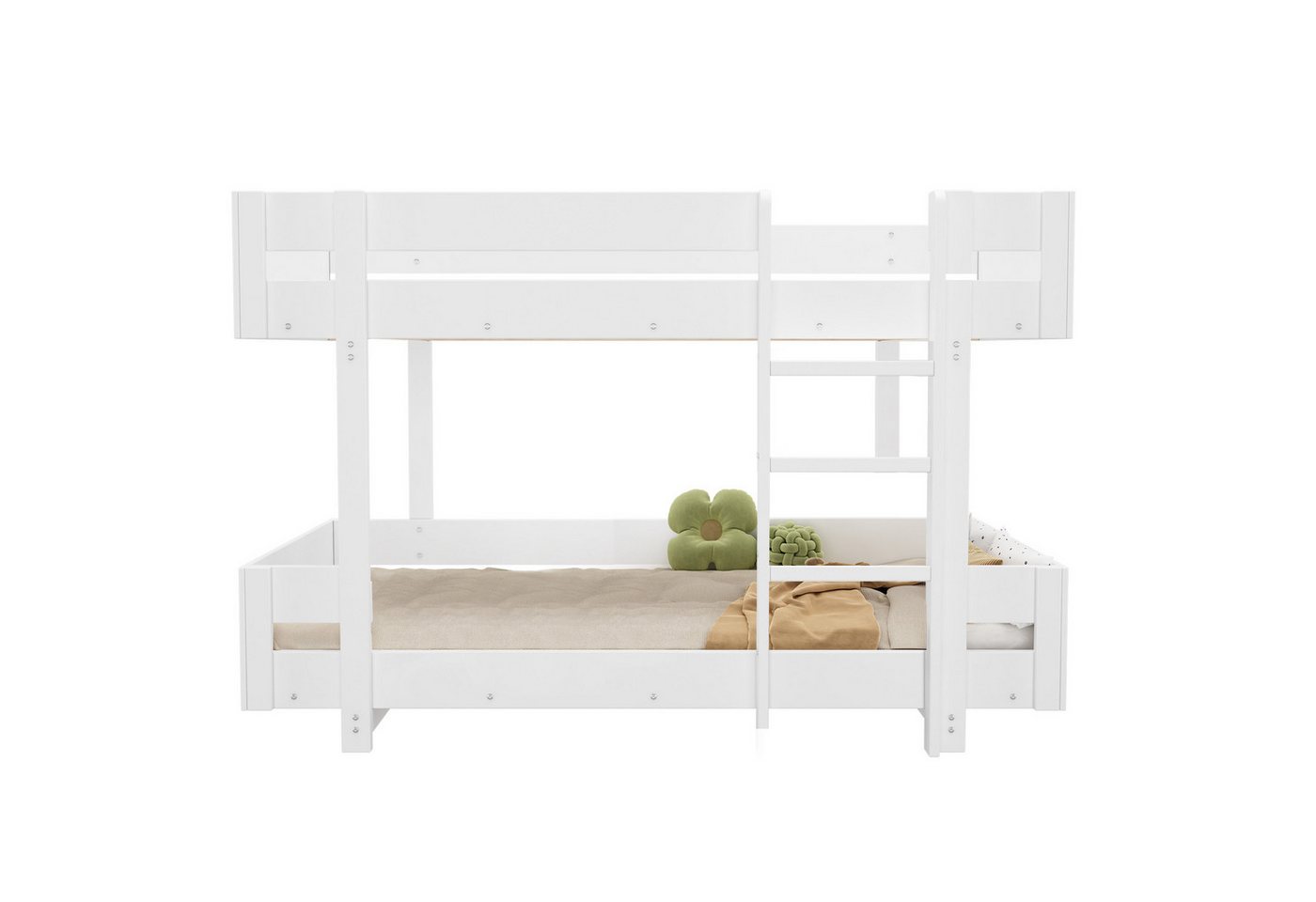HAUSS SPOLE Etagenbett 90 x 200cm, mit Treppe, Verstärktes Geländer, ohne Matratze, Weiß HAUSS SPOLE Etagenbett 90 x 200cm, mit Treppe, Verstärktes Geländer, ohne Matratze, Weiß von HAUSS SPOLE