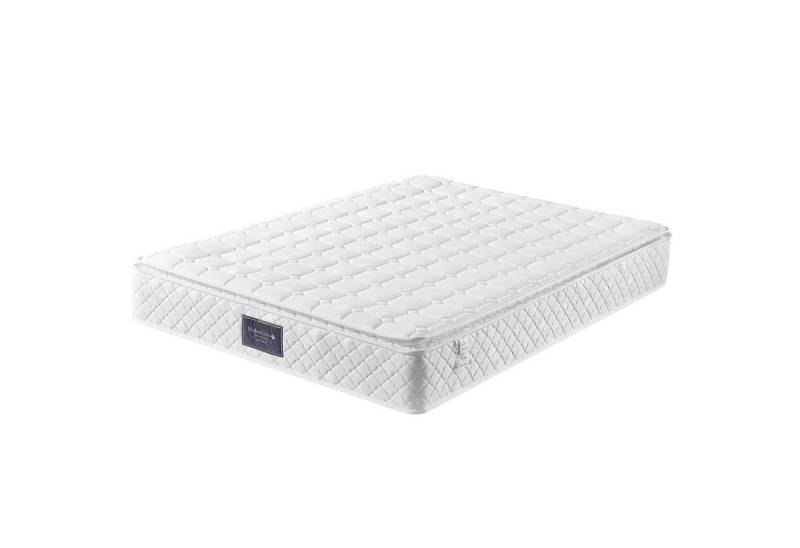 HAUSS SPOLE Polsterbett 140x200cm mit 4 Schubladen & USB C Steckdose, Mit Matratze Grau von HAUSS SPOLE