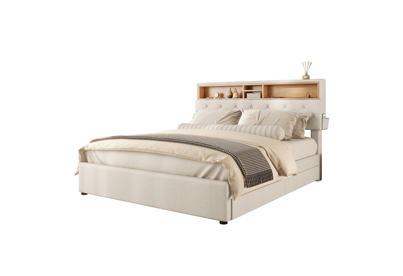 HAUSS SPOLE Polsterbett Doppelbett Polsterbett Funktionsbett Bettrahmen HAUSS SPOLE Polsterbett Doppelbett Polsterbett Funktionsbett Bettrahmen von HAUSS SPOLE