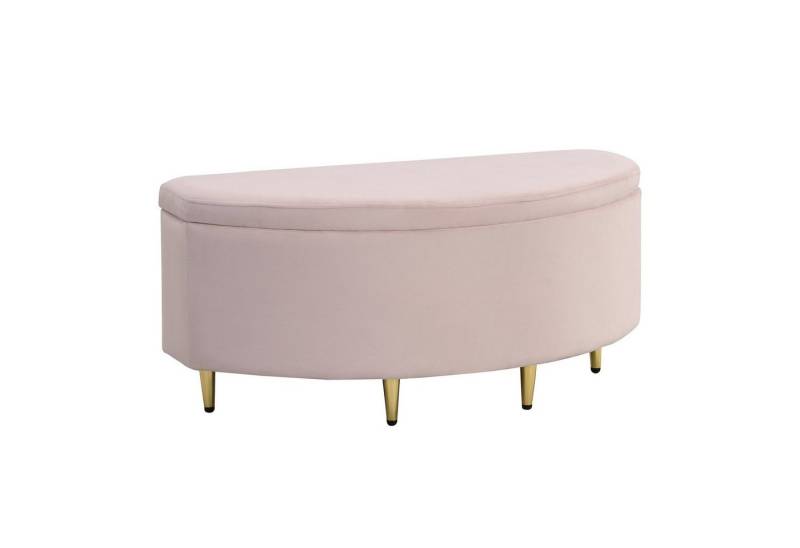 HAUSS SPOLE Polsterbett Polsterbank aus Samt, Gepolsterte Sitzbank, Bank mit Stauraum, modernes Design von HAUSS SPOLE