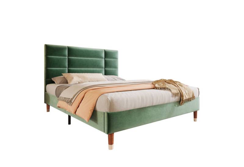 HAUSS SPOLE Polsterbett Polsterbett Doppelbett Jugendbett Gästebett Bettgestell (mit Matratze oder ohne Matratze) von HAUSS SPOLE