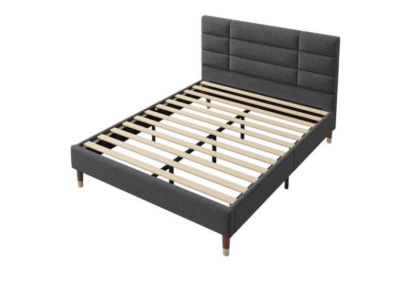 HAUSS SPOLE Polsterbett Polsterbett Doppelbett Jugendbett Gästebett Bettgestell (mit Matratze oder ohne Matratze) von HAUSS SPOLE