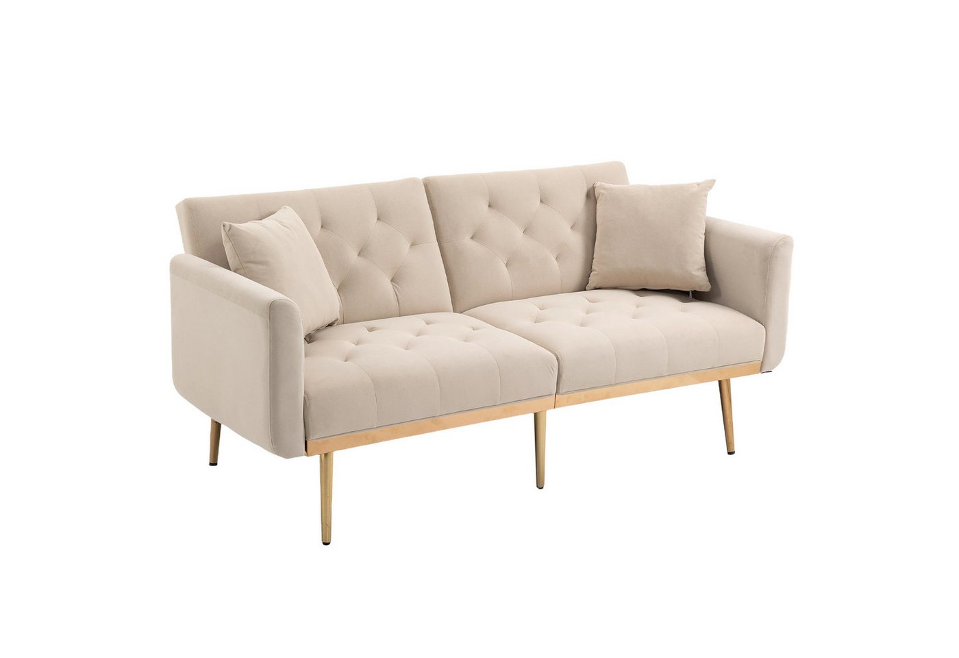 HAUSS SPOLE Schlafsofa 3-Sitzer-Sofa Polstermöbel aus weichem Samt Tagesbett Polsterbett HAUSS SPOLE Schlafsofa 3-Sitzer-Sofa Polstermöbel aus weichem Samt Tagesbett Polsterbett von HAUSS SPOLE