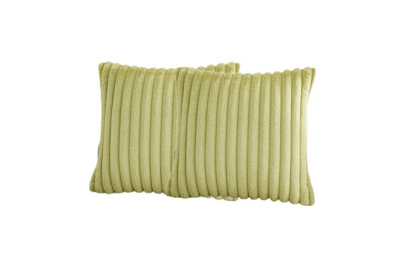 HAUSS SPOLE Kissenbezüge Kissenbezug 2 Stück Kissenhülle Dekokissen Sofakissen Couchkissen, (2 Stück), 45x45cm Sofakissen Couchkissen Bezug Sofa Schlafzimmer Reißverschluss von HAUSS SPOLE