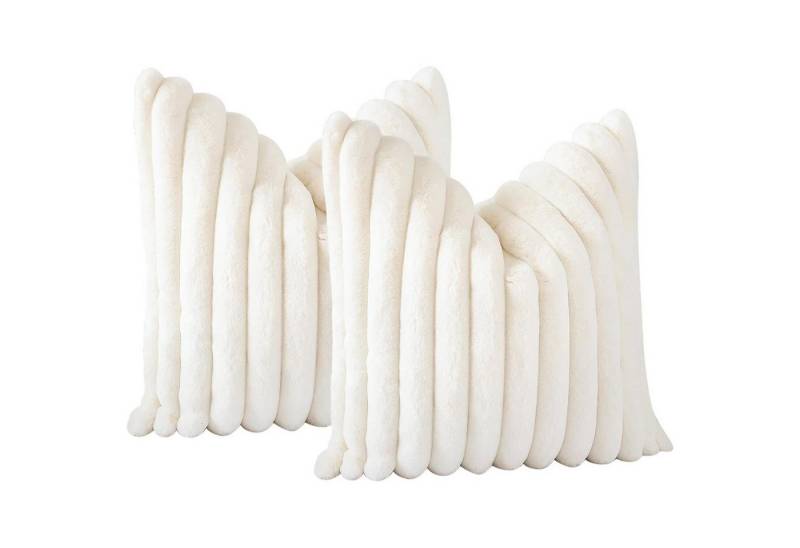 HAUSS SPOLE Kissenbezüge Kissenbezug 2 Stück Kissenhülle Dekokissen Sofakissen Couchkissen, (2 Stück), Waschbar Sofakissen Couchkissen Bezug Sofa Schlafzimmer von HAUSS SPOLE
