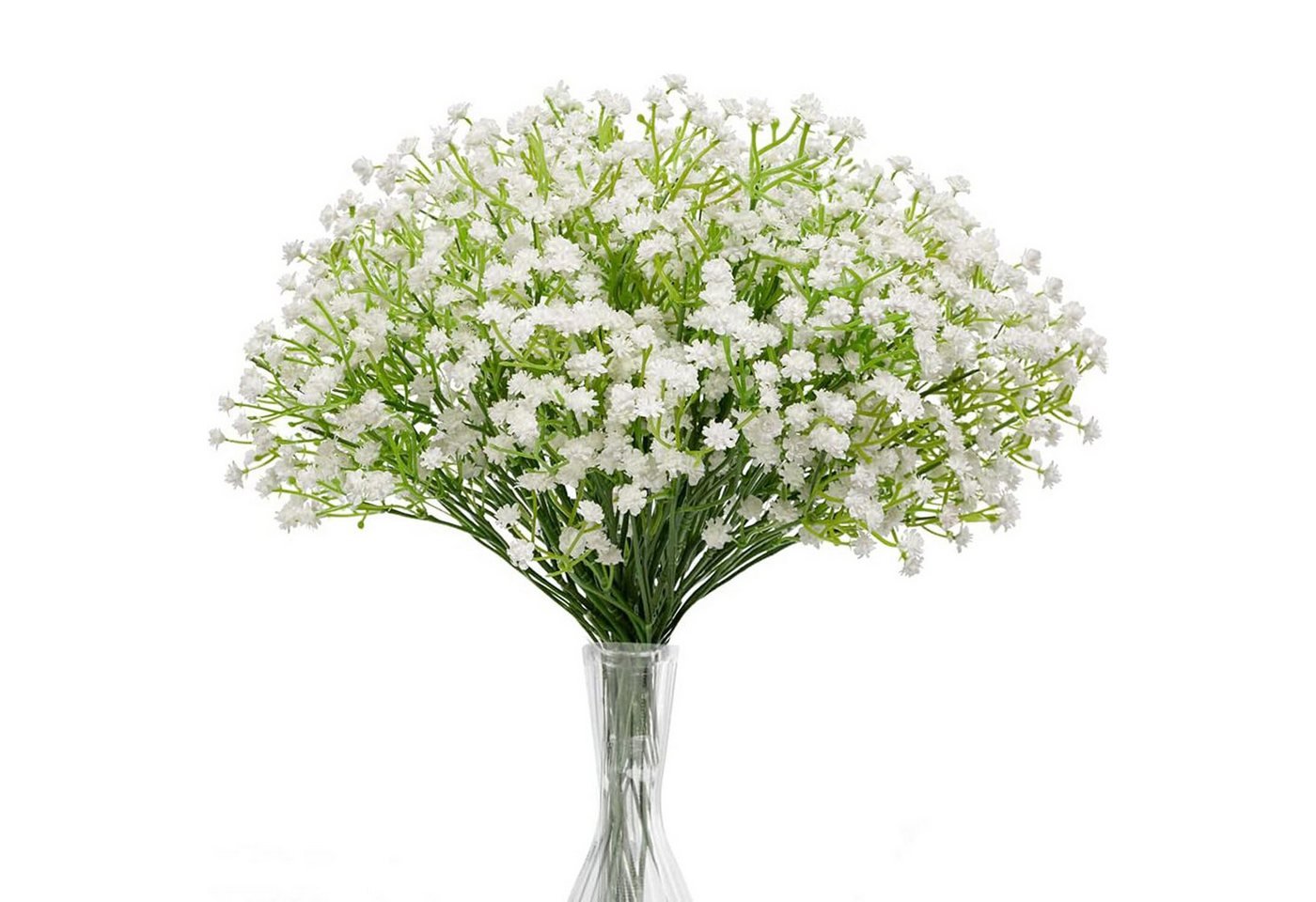 Kunstblume Gypsophila Künstliche Blumen, 10 Stück Schleierkraut Blumensträuße, HAUSS SPLOE, Für Hochzeiten, Heimtextilien, Zeremonien und Valentinstag. von HAUSS SPLOE