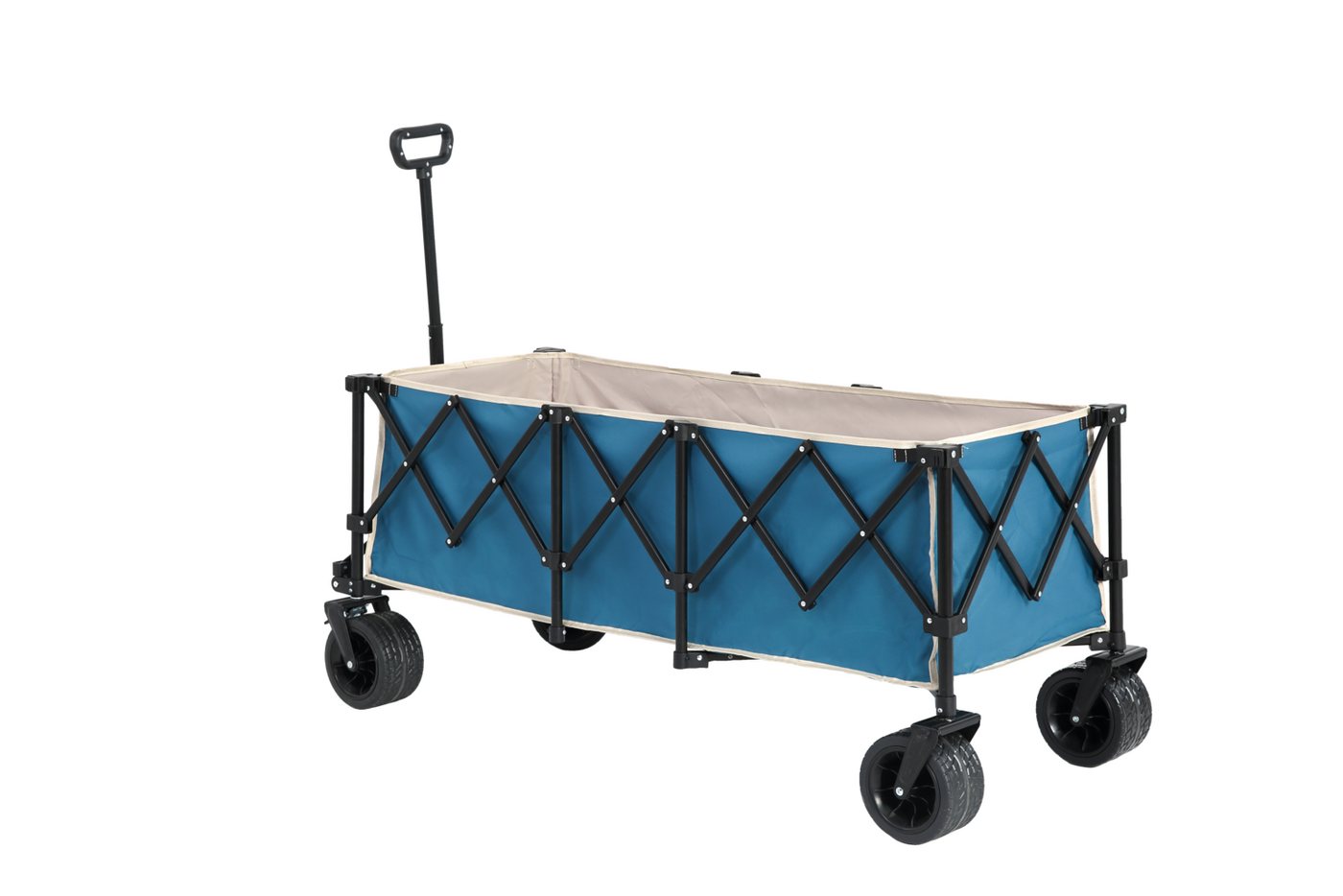 HAUSS SPOLE Bollerwagen faltbar Einkaufstrolley Shopping Trolley Transportwagen Handwagen von HAUSS SPOLE