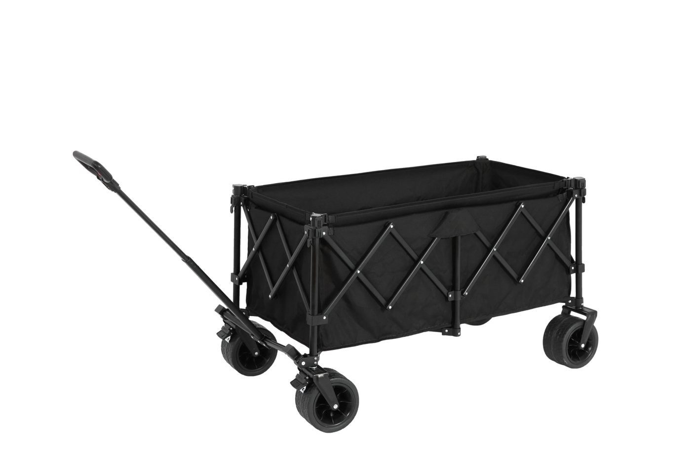HAUSS SPOLE Bollerwagen faltbar Einkaufstrolley Shopping Trolley Transportwagen Handwagen von HAUSS SPOLE