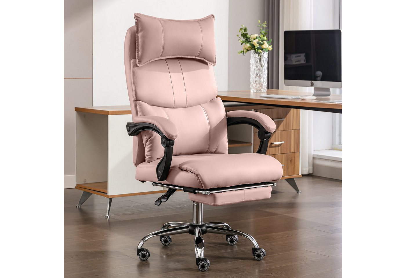 HAUSS SPOLE Bürostuhl Relaxsessel Sessel Drehstuhl mit 2 Neigungswinkeln und Fußstütze HAUSS SPOLE Bürostuhl Relaxsessel Sessel Drehstuhl mit 2 Neigungswinkeln und Fußstütze von HAUSS SPOLE