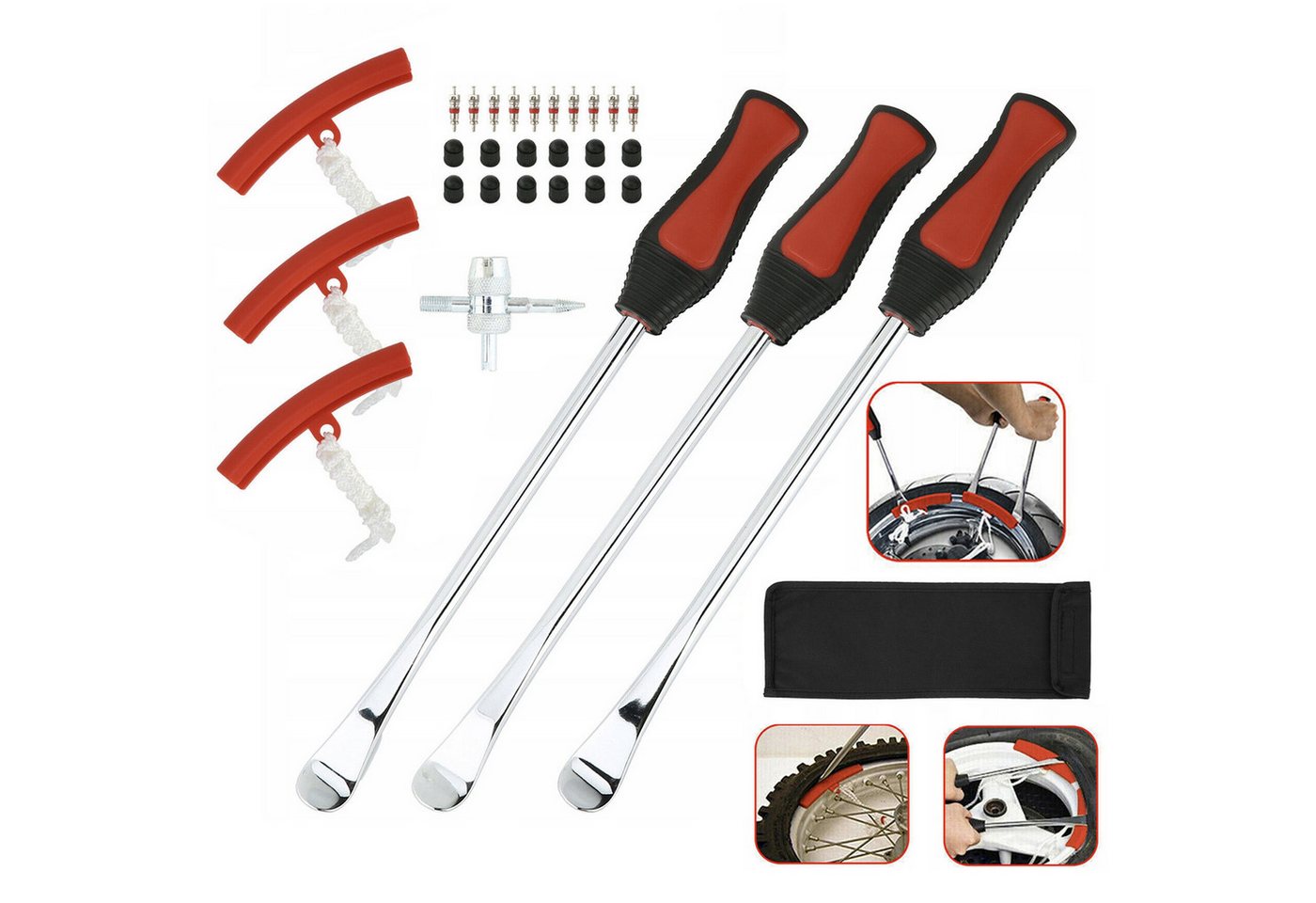 HAUSS SPOLE Fahrradreifenheber 29er-set Motorrad Reifenhebel Set Montagewerkzeug Reifenmontage HAUSS SPOLE Fahrradreifenheber 29er-set Motorrad Reifenhebel Set Montagewerkzeug Reifenmontage von HAUSS SPOLE