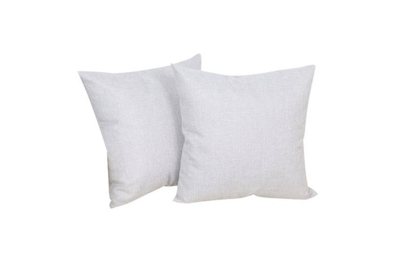 HAUSS SPOLE Kissenbezüge 2er Set Kissenbezug Verdeckter Reißverschluss an der Langen Seite, (2 Stück), Sofakissen Couchkissen Bezug für Sofa Schlafzimmer mit Reißverschluss von HAUSS SPOLE