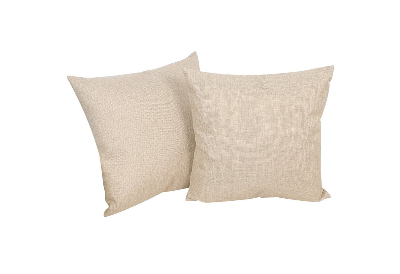 HAUSS SPOLE Kissenbezüge 2er Set Kissenbezug Verdeckter Reißverschluss an der Langen Seite, (2 Stück), Sofakissen Couchkissen Bezug für Sofa Schlafzimmer mit Reißverschluss von HAUSS SPOLE