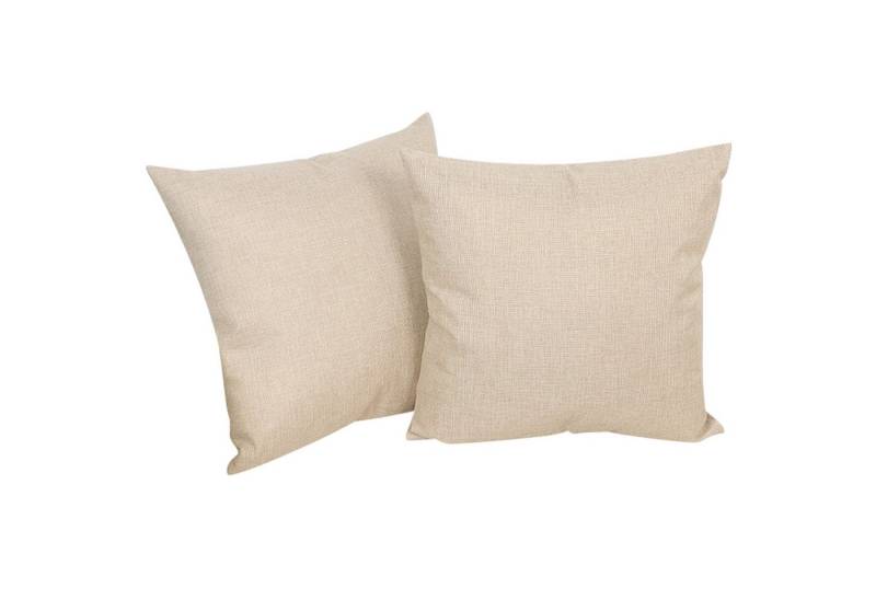 HAUSS SPOLE Kissenbezüge 2er Set Kissenbezug Verdeckter Reißverschluss an der Langen Seite, (2 Stück), Sofakissen Couchkissen Bezug für Sofa Schlafzimmer mit Reißverschluss von HAUSS SPOLE