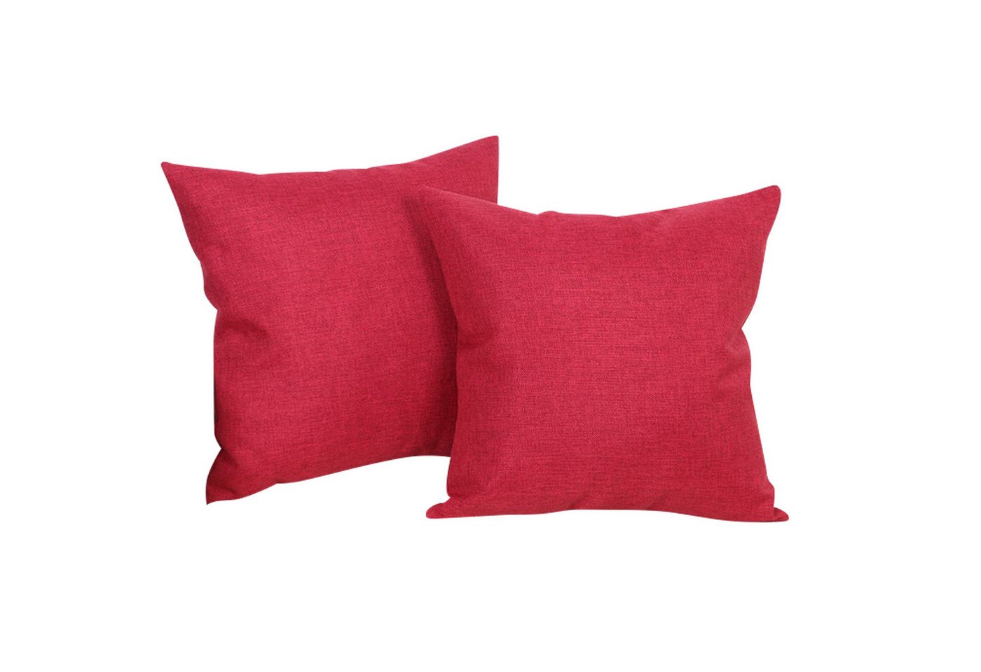 HAUSS SPOLE Kissenbezüge 2er Set Kissenbezug Verdeckter Reißverschluss an der Langen Seite, (2 Stück), Sofakissen Couchkissen Bezug für Sofa Schlafzimmer mit Reißverschluss von HAUSS SPOLE