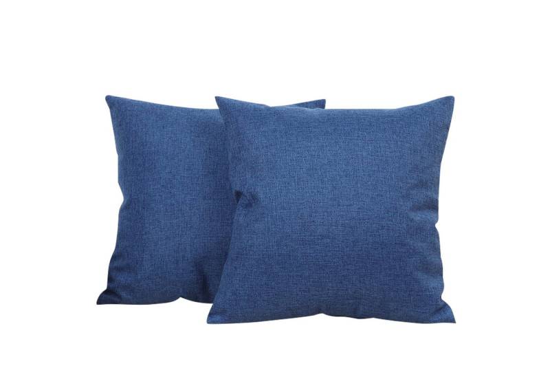 HAUSS SPOLE Kissenbezüge 2er Set Kissenbezug Verdeckter Reißverschluss an der Langen Seite, (2 Stück), Sofakissen Couchkissen Bezug für Sofa Schlafzimmer mit Reißverschluss von HAUSS SPOLE