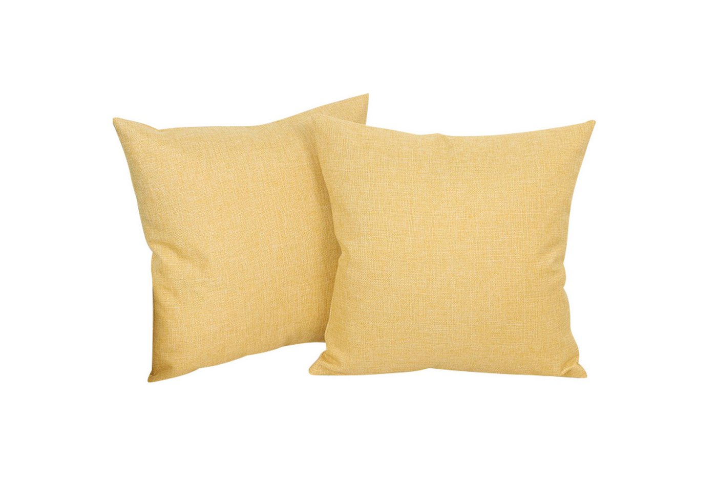 HAUSS SPOLE Kissenbezüge 2er Set Kissenbezug Verdeckter Reißverschluss an der Langen Seite, (2 Stück), Sofakissen Couchkissen Bezug für Sofa Schlafzimmer mit Reißverschluss von HAUSS SPOLE