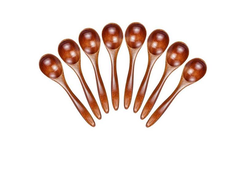 HAUSS SPOLE Kochbesteck-Set 8-teiliges Löffel Küchenlöffel Holzlöffel für Reis, Suppe, Dessert,Eis HAUSS SPOLE Kochbesteck-Set 8-teiliges Löffel Küchenlöffel Holzlöffel für Reis, Suppe, Dessert,Eis von HAUSS SPOLE