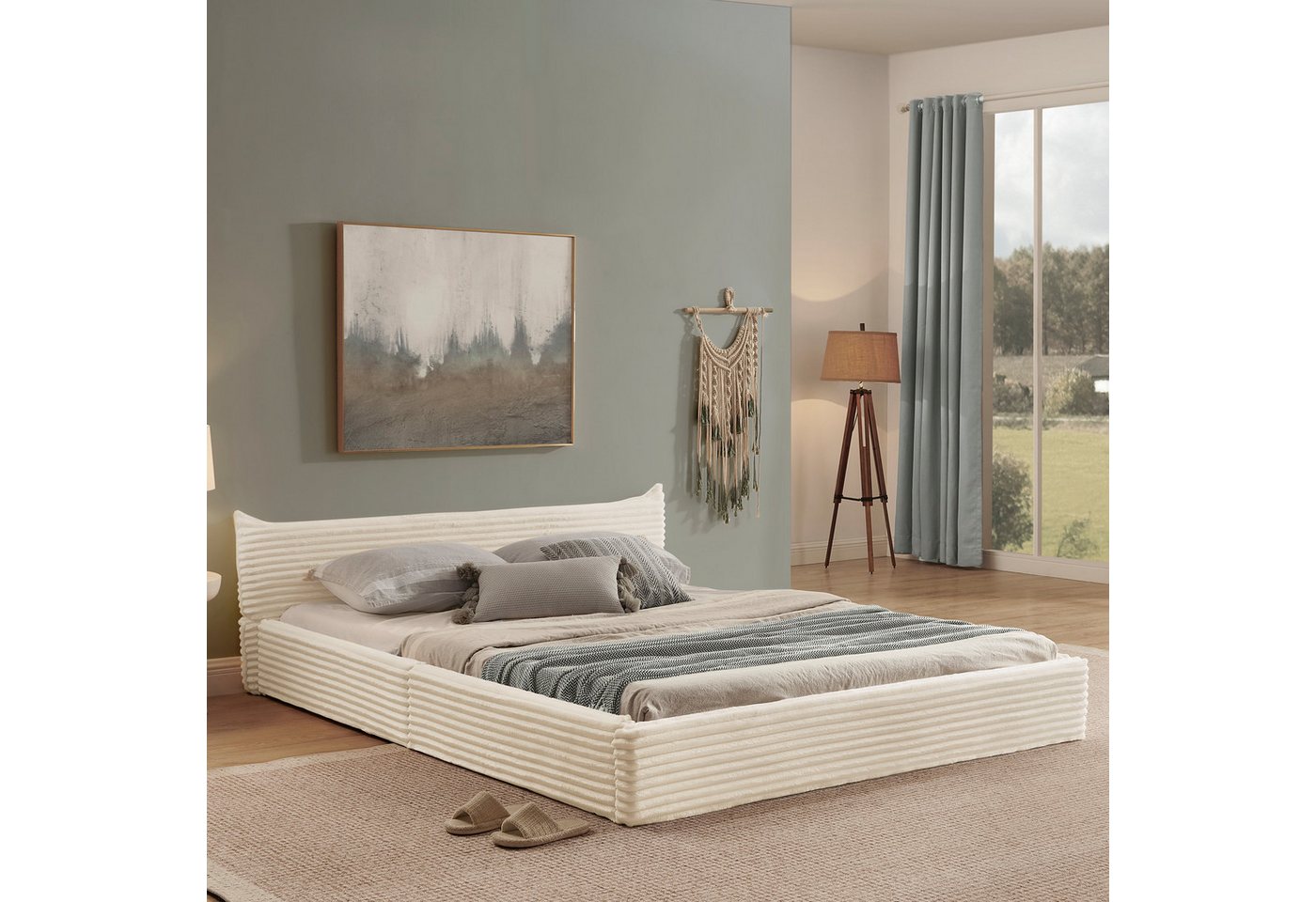 HAUSS SPOLE Polsterbett 140×200 Jugendbett Kinderbett ohne Matratze Stabiler Eisenrahmen HAUSS SPOLE Polsterbett 140×200 Jugendbett Kinderbett ohne Matratze Stabiler Eisenrahmen von HAUSS SPOLE